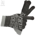 thumbnail image 2 of Gustave 2 Pairs Winter Gloves for Men Cold Weather Touch Screen Knit Warm Gloves Anti-Slip Texting Gloves Thermal Lined Elastic Cuff Gloves for Running Cycling "Gray", 2 of 10