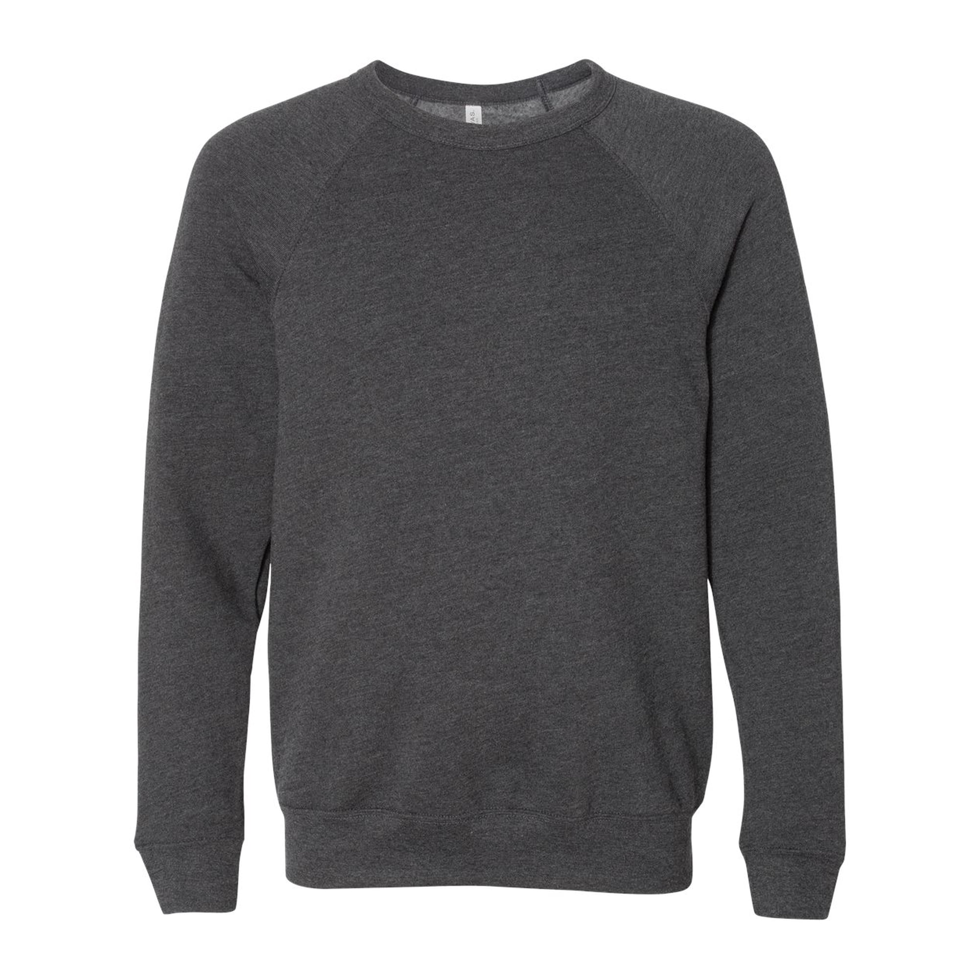 BELLA + CANVAS Unisex Sponge Fleece Raglan Crewneck Sweatshirt 3901 |  Walmart Canada