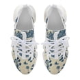 thumbnail image 5 of Vintage Blue Chinoiserie Toile Boat Walking Shoes for Men Woman Lightweight Tennis Fashion Elastic Sports Shoes Cushion Basketball Shoes, 5 of 7
