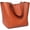 Brown, variant on Large Work Tote Bag for Women,Satchel Handbags with Shoulder Strap Top Handle Purse Crossbody Bag Soft Vegan Leather Shoulder Bag