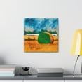 thumbnail image 6 of "Hay Bales in Abstraction" - Canvas, 6 of 25