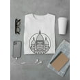 thumbnail image 3 of Paris Landmarks Doodle Tee Men's -Image by Shutterstock, 3 of 4