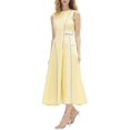 thumbnail image 3 of Tanya Taylor womens  Sloane Dress, 00, Yellow, 3 of 4