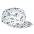 thumbnail image 2 of Uemuo Music Shark Pattern Women's Baseball Cap,Straight Brim Hat,Golf Dad Hat,Travel Hat,Sun Protection Cap,Everyday Accessory, 2 of 9