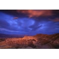 thumbnail image 2 of Kaveney, Wendy 18x13 Black Ornate Wood Framed with Double Matting Museum Art Print Titled - CA, Death Valley NP Sunrise at Zabriskie Point, 2 of 4