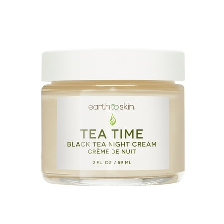 Earth to Skin Tea Time Anti Aging Night Cream, 2 (Best Tea For Skin Care)