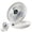 E, variant on Clearance Sale! | Quiet Oscillating Portable Desk Fan, Foldable Dual Use Table & Wall Mount Cooling Fan For Bedroom Home Indoor Use