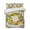 Light Beige Light Yellow, variant on Quilts King Size Bedding Set, Summer Lemons Lightweight Quilted Comforter, Modern Yellow Fruit Flower Blue Ethnic Plaid Reversible Bedspread Coverlet with Pillow Covers for All Season, 96" x 106"