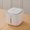 Nordic Grey, variant on Thickened Sealed Rice Storage Drum, Insect & Moisture Proof Rice Cylinder Container, Large Capacity Airtight Rice Flour Storage Tank, Household Grain Food Storage Box for Kitchen