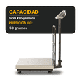 thumbnail image 2 of Báscula de Plataforma Plegable 500 kg, BP-500, 2 of 6