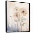 thumbnail image 2 of Designart "Winter'S Dandelion Charm IV" Dandelion Floater Framed Wall Art Prints, 2 of 5