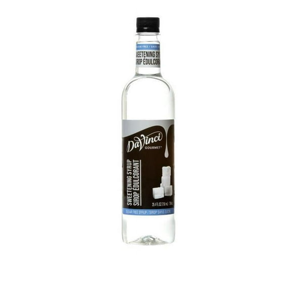DaVinci Gourmet Sugar Free Syrup, Sugar Free Sweetener, 750ml