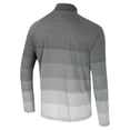 thumbnail image 3 of Men's Colosseum  Gray UCF Knights AI Striped Mesh Quarter-Zip Raglan Windshirt, 3 of 3