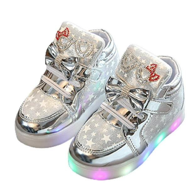 Light Up Shoes Flashing Breathable Sneakers Luminous Casual Shoes For Kids