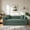 Light Green, variant on 3 in 1 Convertible Sofa Bed, 80" Corduroy Folding Pull Out Couch with 2 Pillows, Floor Sofa with Side Storage for Living Room, No Assembly Modern Boneless Couch Compression Sofa, 30"W
