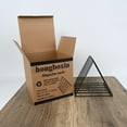 hongboxin Magazine racks Metal Magazine Rack, Black, Triangle Design, 7 ...