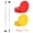 Red/Yellow, variant on Champion Sports Basic Shuffleboard Set – Indoor/Outdoor Game with 8 Pucks & 4 Cue Sticks, Yellow/Brown