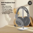 thumbnail image 4 of Audio-Technica ATH-GDL3 High-Fidelity Open-Back Gaming Headset with Detachable Mic (White), Waith Aluminum Headset Stand (White) and Waith Microfibre Cleaning Cloth with Bag (Essential Bundle Set), 4 of 8