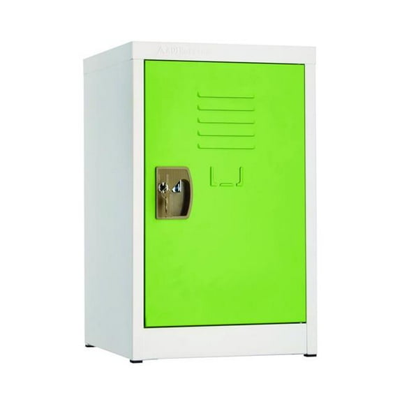 AdirOffice ALHI62902GRN Steel Storage Locker, 1 Compartment, 15 x 15 x 24 in., Green