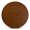 thumbnail image 4 of Baxton Studio Anesa Modern and Contemporary Transitional Walnut Brown Finished Wood 5-Piece Dining Set, 4 of 5