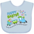thumbnail image 3 of Inktastic Happy Easter Train Boys or Girls Baby Bib, 3 of 4