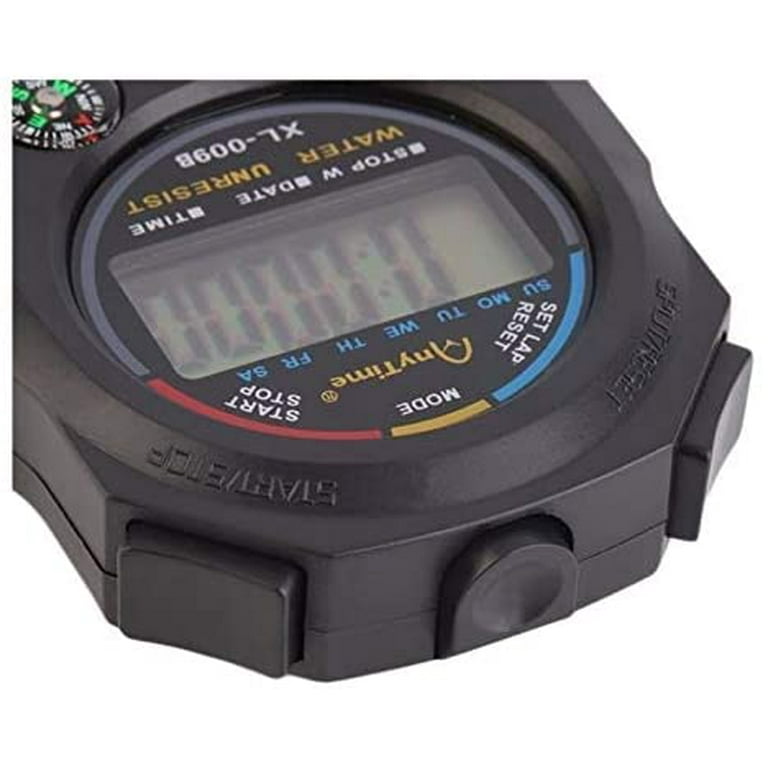 General Tools Sport Timer, Stopwatch with Clock SW269 - The Home Depot