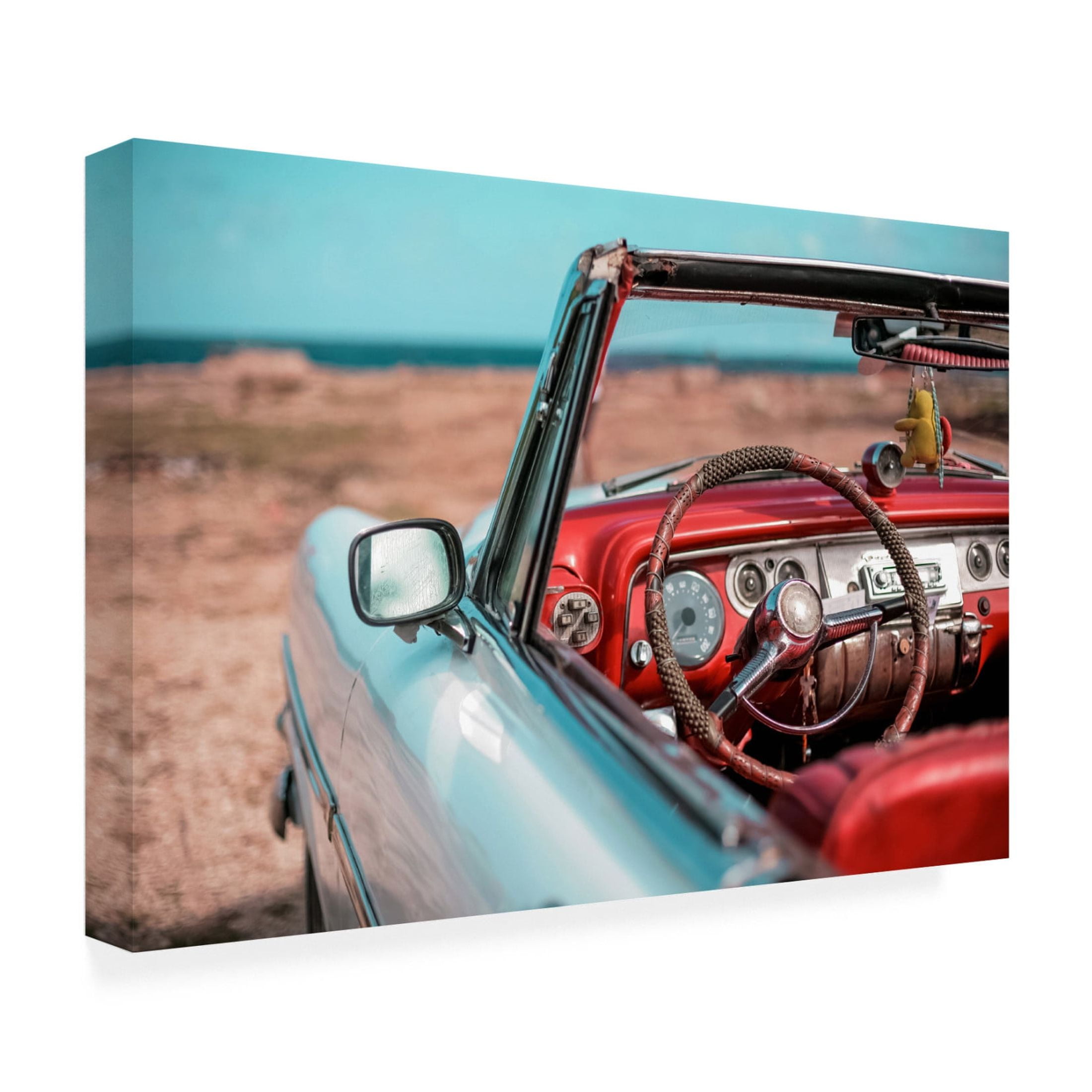Canvas Wall Art - Alexander Yakovlev 'Old Havana 5' Wall Art for Living Room, Bedroom, or Office Décor by Trademark Fine Art - 24 x 16 Inches