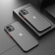 thumbnail image 1 of Funda mate armadura a prueba de golpes para iPhone 11 12 13 14 Pro Max X XS XR 7 8 Plus Mini parachoques de silicona de lujo transparente funda dura para PC Tan Jianjun unisex, 1 of 2