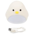 thumbnail image 1 of 1 juego de reloj despertador con luz nocturna silenciosa y temporizador inteligente Time Bird para dormitorio infantil, 1 of 7