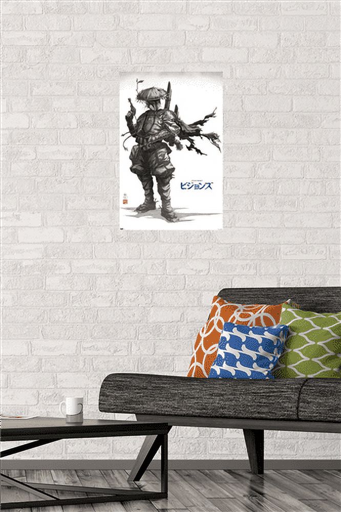 Star Wars: Visions - Boba Wall Poster, 14.725" x 22.375"