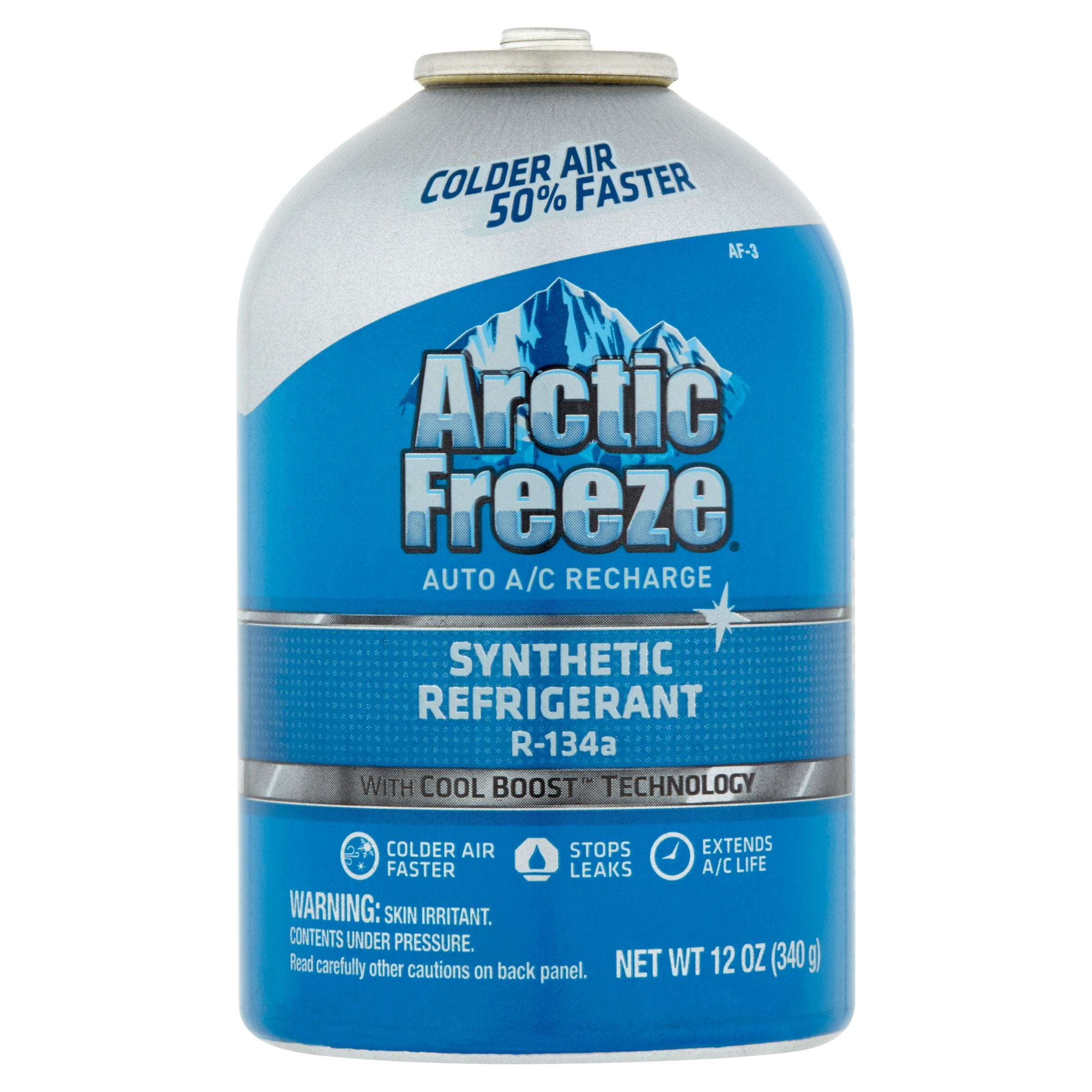 Arctic Freeze R 134a Synthetic Refrigerant 12 Oz Walmartcom