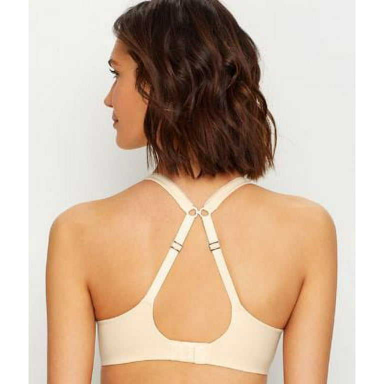 Hanes Ultimate Comfortblend T-Shirt Wirefree Bra DHHU03 - Nude Micro Dot -  38D 