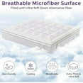thumbnail image 7 of Airdown Full Size Memory Foam Mattress for Adults - 10 inch Medium Firm Gel Infused Bed with Bamboo Charcoal for Cooling Comfort, 7 of 7