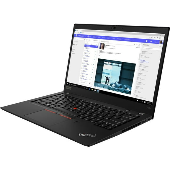 Lenovo ThinkPad T495s 20QJ - AMD Ryzen 7 Pro - 3700U / up to 4 GHz - Win 10 Pro 64-bit - Radeon Vega 10 - 16 GB RAM - 512 GB SSD TCG Opal Encryption 2, NVMe - 14" IPS 1920 x 1080 (Full HD) - Wi-Fi 5 - black - kbd: US
