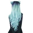 thumbnail image 2 of SUCS Fashion Synthetic Long Wavy Gradient Dyeing Natural Hair Full Wigs For Women, 2 of 3