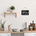thumbnail image 3 of Zomyto 8x12IN Kitchen Rules Sign Dining Room Restaurant Wood Wall Hanging Sign,Rustic Modern Farmhouse Kitchen Rules Wall Art A02, 3 of 6