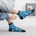 thumbnail image 5 of Bingfone Cartoon Goose Design Patterned Men's Women's Casual Cotton Socks, 5 of 5