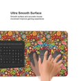 thumbnail image 5 of Hirioo Hippie Peace Love for Mouse Pad ,Anti-Slip Base, Durable Stitched Edges, Perfect for Gaming, Office, and Home Use,16x35.5in, 5 of 9