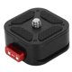 thumbnail image 2 of Mini Quick Release Plate 1/4 Screw Hole Holder Camera Quick Release Plate for Camera Monitors Tripods Microphones, 2 of 5