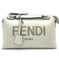 thumbnail image 1 of Pre-Owned FENDI By The Way Medium Women's Shoulder Bag 8BL146 AC9LF0C88 Leather Ivory (Good), 1 of 7