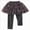 A05-Dark Gray, variant on Little Girls Footless Skirt Leggings with Glitter Tulle Overlay, Comfortable Stretchy Pants for Toddler & Big Girls(7-8 Years,Pink)