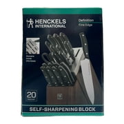 J.A. Henckels International Definition 20-pc Self-Sharpening Block Set