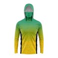 thumbnail image 4 of XINPING Men's UPF 50+ Sun Protective Hooded Jacket,Print Summer Lightweight Breathable Casual Pullover, UV Protection Quick Dry Tops, 4 of 4