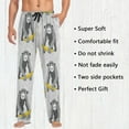 thumbnail image 3 of PISONIC Funny Pajama Pants for Men, Lounge Pants Super Soft Men Pajama Bottoms with Pockets Drawstring, Gorilla, 3 of 6