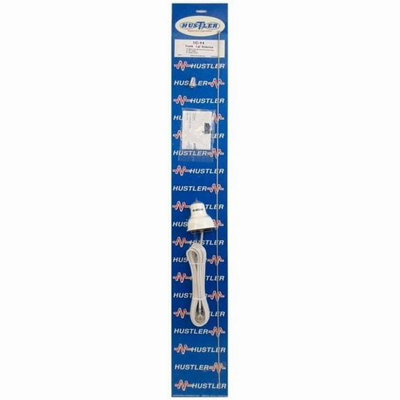 Hustler IC11-W Trunk Lip Mount CB Antenna Kit - 1 Piece