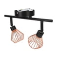 thumbnail image 2 of Head Track Wall Spotlight,Track Lighting Kit 2 Rotatable Light Head Spotlights Track Lighting Kit True Excellence, 2 of 6