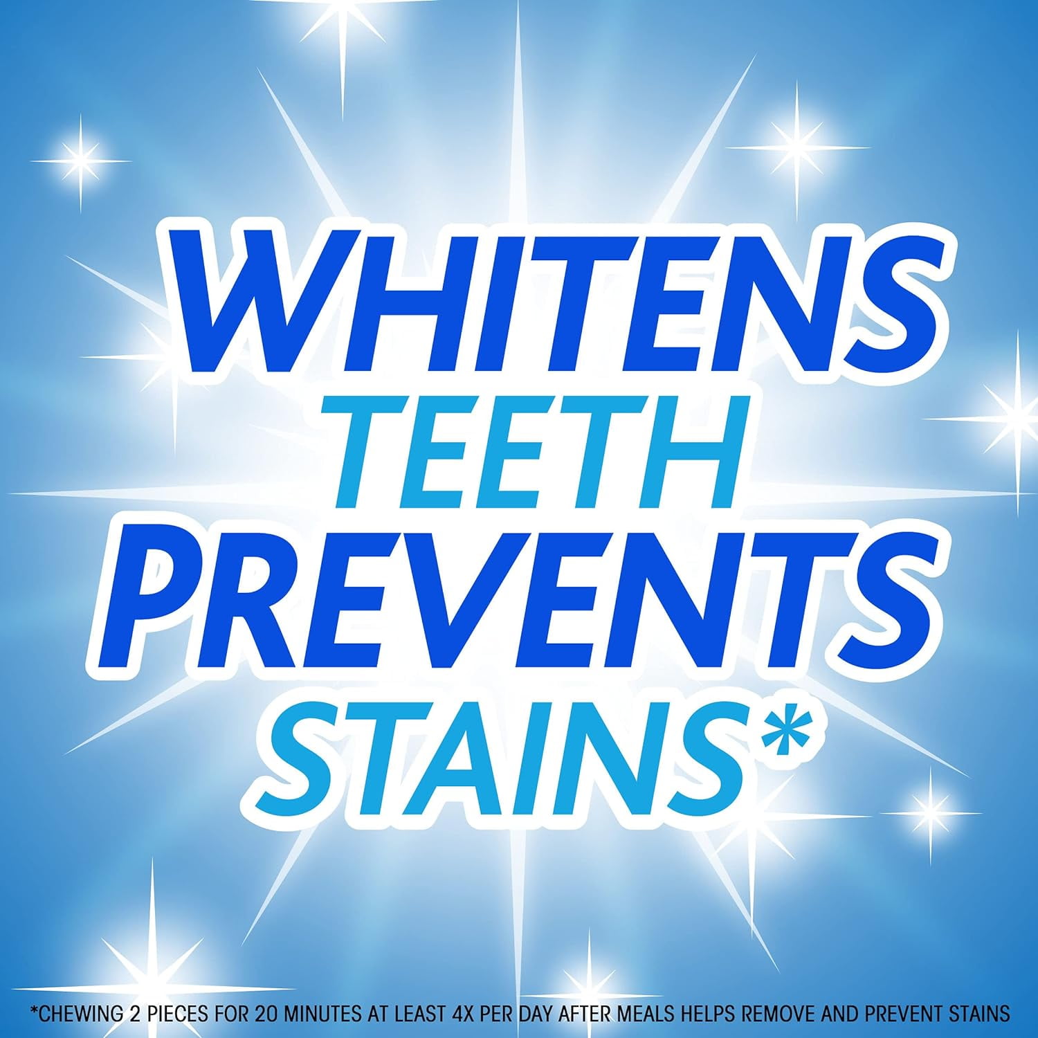 Trident White PEPPERMINT Sugar Free Gum 18 Packs of 32 Pieces (288 Total Pieces) DOUBLE UP AND SAVE