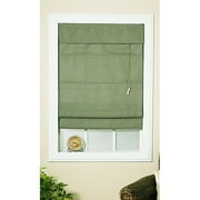 Fabric Window Roman Shade, Sage