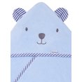 thumbnail image 4 of Gerber Baby Boy Hooded Towel, One Size, Blue, 4 of 6