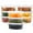 8 oz, variant on JUST PACK IT [24 Set - 32 oz] Plastic Soup Cups Deli Food Storage Containers with Lids Meal Prep